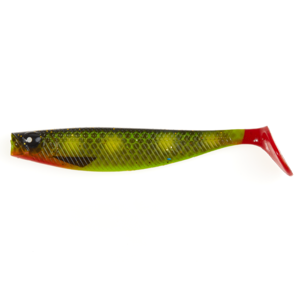 Lucky John 3D Series soft lure RED TAIL SHAD 3.5 - Afbeelding 6