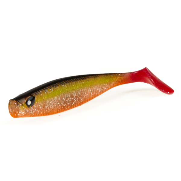 Lucky John 3D Series soft lure RED TAIL SHAD 3.5 - Afbeelding 7