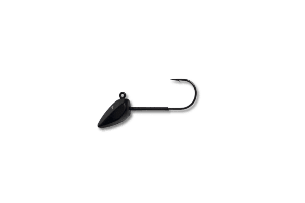 Dart Jig Head / Tungsten / Black Matt 1/0 - Afbeelding 3