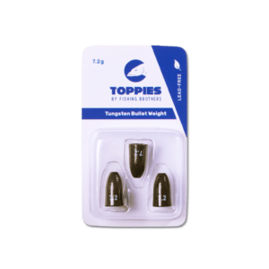 Toppies Bullet Weight / Tungsten / Green pumpkin