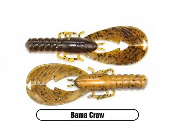 X Zone Muscle Back Finesse Craw 3,25 Inch - Afbeelding 2