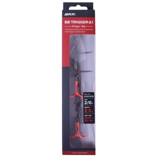 BKK BB Trigger-21 Stinger Rig UVO