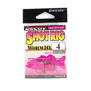 Decoy Worm 10 Shot Rig Size 4