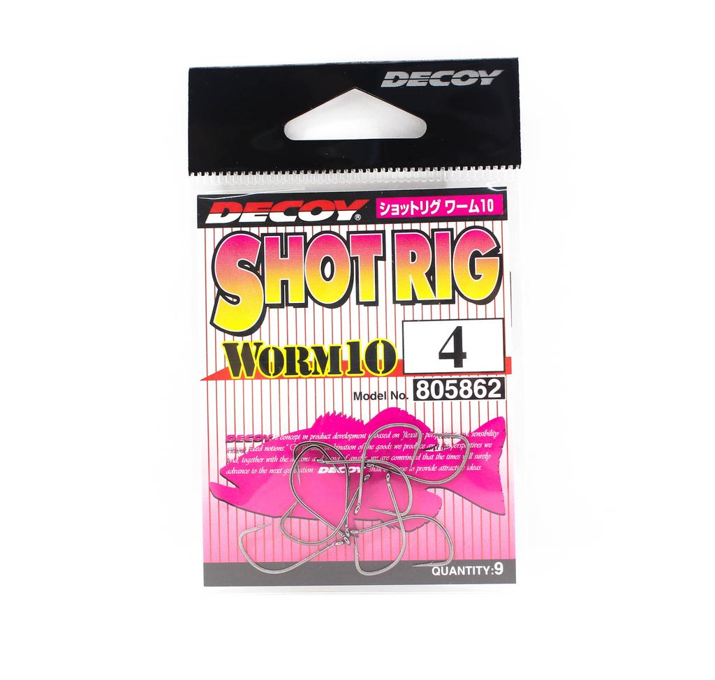 Decoy Worm 10 Shot Rig Size 4